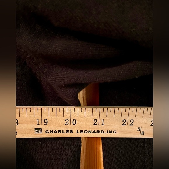 Christopher & Banks Black Cardigan w/Colorful Blocks Buttons SZ L Teacher Modest - Picture 16 of 17